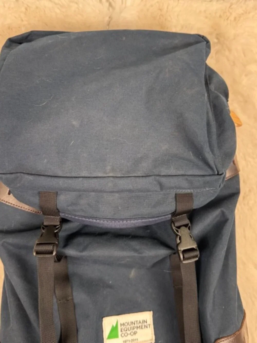 Mountain Equipment Co-op 40th Anniversary Klettersack Backpack Hiking Navy Blue
